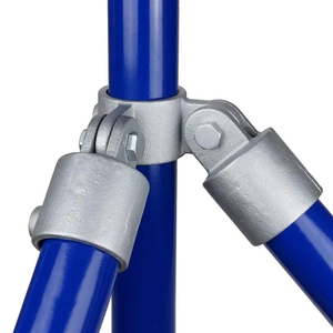 Abrazadera de tubo de andamio galvanizado Abrazadera de ajuste de valla Conector de tubería de 3 vías de <span class=keywords><strong>90</strong></span> grados - Product Image 6