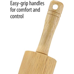 Khuyến mại bán buôn nhiều repurchase bền cổ điển nhà bếp Baking công cụ gỗ cán Pin - Product Image 4