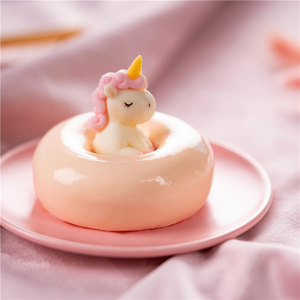 Gâteau <span class=keywords><strong>licorne</strong></span> de qualité supérieure Gâteau mousse surgelé Dessert glacé - Product Image 2