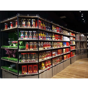 Kệ Rượu Cổng Ý Tưởng Sáng Tạo Thiết Kế Cửa Hàng Bán Lẻ Rượu Vang Và Rượu Kệ Tủ Đồ Trang Trí - Product Image 4