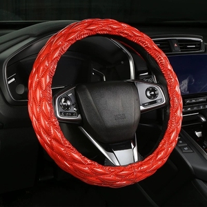 Accessoires de voiture 38/<span class=keywords><strong>40</strong></span>/42/45/47 <span class=keywords><strong>cm</strong></span>, housse de <span class=keywords><strong>volant</strong></span> de voiture en cuir, housse de <span class=keywords><strong>volant</strong></span> 2025, nouveaux accessoires de voiture - Product Image 4