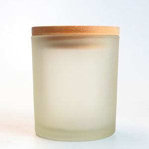 Portavelas Minimalista <span class=keywords><strong>de</strong></span> Vidrio Blanco Puro, Frasco Vacío Sin Etiqueta, Almacenamiento Invisible, Objeto <span class=keywords><strong>de</strong></span> Meditación y Concentración - Product Image 3