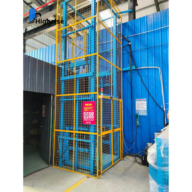 Hydraulic Lift Cargo Elevator Lifting Platform Modern High-Duty Steel Structure Home Lift with Wireless Remote Control