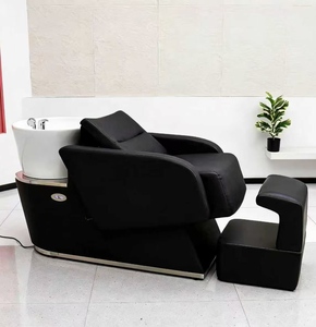 Nouveau lit de lavage de cheveux semi-allongé électrique multifonctionnel avec bac en céramique confortable et haut de gamme - Product Image 6