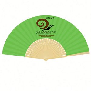 Ventilador de Bambú Ecológico Clack de 13 Pulgadas, Decoración Tradicional para el Hogar, Pintado a Mano, con Música para Año Nuevo, Navidad, Halloween, Sublimación - Product Image 5