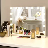 Miroir LED Tactile Haute Qualité 11 Ampoules pour Maquillage et Coiffure, Idéal Chambre, Hôtel, Salle de Bain - Vente en Gros Usine OEM
