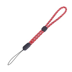 Phone <b>Lanyard</b> Adjustable Wrist Strap Red Black White <b>Polyester</b> Phone Accessory For Mobile Device - Product Image 5