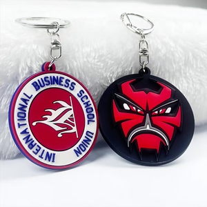 <span class=keywords><strong>Porte</strong></span>-clés en caoutchouc souple 3D, design exclusif personnalisé, vente en gros, promotion, <span class=keywords><strong>porte</strong></span>-clés en caoutchouc - Product Image 6