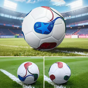 2026 partita del mondo di alta qualità PU calcio taglia 5 termico legato pallone da calcio con 32 pannelli per la formazione del Club - Product Image 6
