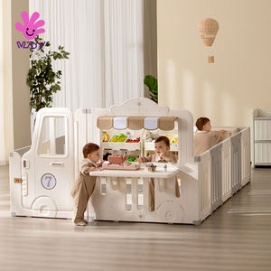 Mood automaticamente Pagar Anak gioco d'infanzia <span class=keywords><strong>8</strong></span> pareti recinzione bambini con giocattoli a forma di auto box - Product Image 1