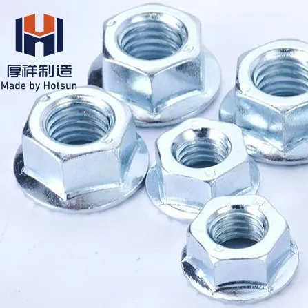 Tuercas hexagonales especiales de Zinc, acero al carbono, de fábrica China, tipo tornillos y tuercas redondas de bloqueo