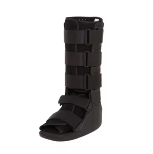 Botte de rééducation orthopédique médicale de haute qualité, attelle de marche pour cheville et genou, aide à la marche articulée, certifiée CE, nylon TPR - Product Image 1
