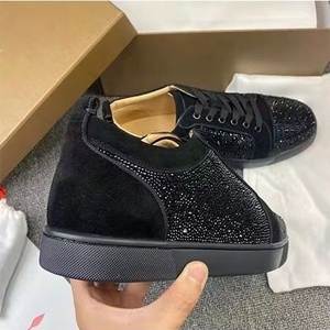 Top Designer Factory Red Bottom Original Walking <b>Style</b> Shoes Comfortable and Soft Pedal Round <b>Head</b> Walking Sports Casual Shoes - Product Image 3