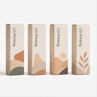 Boîte en papier personnalisée pour flacon de parfum avec boîte pour sérum de soin de la peau, huile essentielle et emballage de beauté