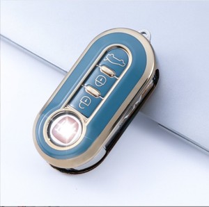 Vendita in fabbrica portachiavi Auto in oro TPU Cover chiave Auto per <span class=keywords><strong>Fiat</strong></span> <span class=keywords><strong>Bravo</strong></span> 500 <span class=keywords><strong>accessori</strong></span> chiave - Product Image 2