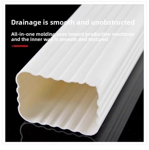 Vente Flash : <span class=keywords><strong>Gouttière</strong></span> en plastique / Collecteur d'eau de pluie en <span class=keywords><strong>PVC</strong></span> / Tuyau de descente en plastique - Product Image 3