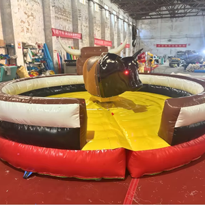 Máquina de Montar Toro para Parque de Atracciones, el Famoso Toro Oscilante Español de Internet, con Máquina de Toreo de Lujo para Jugar - Product Image 2
