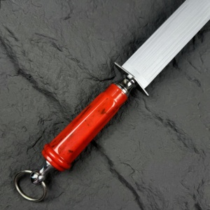 35mm Ultra-Wide <strong>Sharpening</strong> <strong>Steel</strong> 12 Inch Heavy-Duty Honing <strong>Steel</strong> Flat Honing Rod <strong>for</strong> Butcher <strong>Knives</strong> and Chef <strong>Knives</strong> - Product Image 3