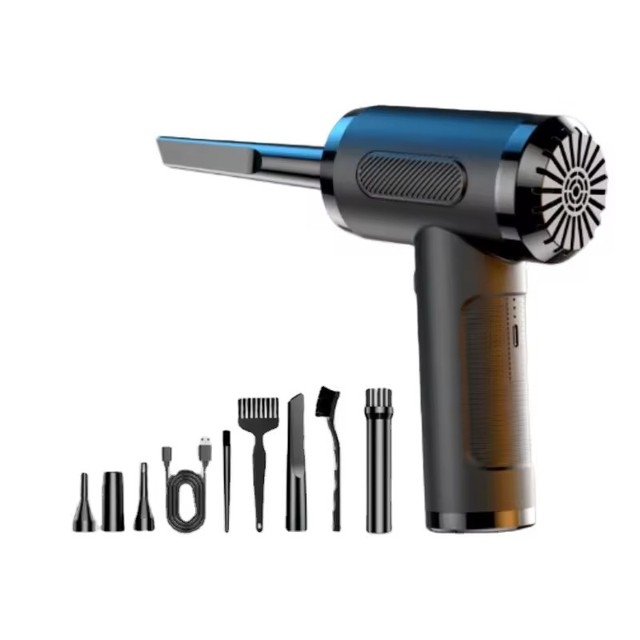 Rechargeable Dust Blower Portable Compress Air Duster Electric Air Duster for Keyboard PC Car Electronics Clean