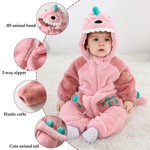 TONWHAR 0 - 4,5 años ropa de animales infantiles Halloween ropa dinosaurio zorro tigre mono - Product Image 2