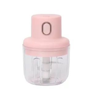 Automático Mini Imprensa Inteligente Alho Máquina Elétrica Sem Fio Food Chopper 100/250ml Conheça Alho Chopper