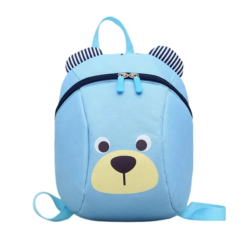 Hochwertige Anti-Lost Kinder Schult aschen Mädchen Jungen Schult asche Niedlicher Bär Zoo Tier MINI Kinder Schul rucksack