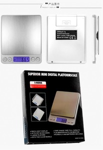 Độ Chính Xác Cao I2000 1000G 0.1G Kỹ Thuật Số Có Trọng Lượng Quy Mô Điện Tử Kỹ Thuật Số Nhà Bếp Thực Phẩm Đồ Trang Sức Mini Xách Tay Quy Mô - Product Image 2