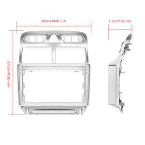 Podofo <span class=keywords><strong>Autoradio</strong></span> Android 9'' 4+64G Sans Fil Carplay Android Auto <span class=keywords><strong>2</strong></span> <span class=keywords><strong>Din</strong></span> pour <span class=keywords><strong>Peugeot</strong></span> <span class=keywords><strong>307</strong></span> 2002-2013 OEM ODM - Product Image 5
