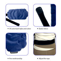 Bingyuan OEM Compresse chaude et froide pour blessures, gel réutilisable 200g pour soulager les douleurs du bas du dos, des épaules, des hanches et des genoux |   Couverture complète 16x9 pouces