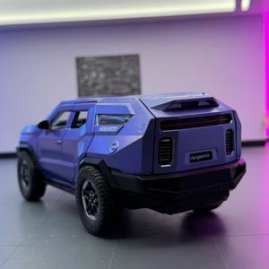 Venta al por mayor de modelos de juguete de metal fundido a presión 1:24 Rezwani Avenge Truck con función de retroceso, modelo de simulación de camión semirremolque de aleación, juguete para niños, <span class=keywords><strong>coches</strong></span> clásicos para niños. - Product Image 6
