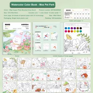 Graffiti-Spielzeug Niedliche individuelle Umwelt Persönliches Notizbuch Skizzenbuch für Schul familie Farb karte Zeichenstift Pädagogisch - Product Image 5