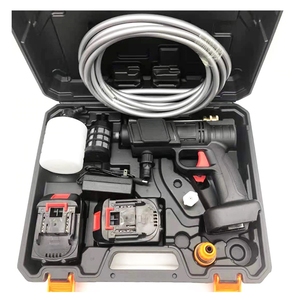 Batteria al litio portatile ad alta pressione <span class=keywords><strong>24V</strong></span> 48V 36V pistola a spruzzo d'acqua per la pulizia senza fili - Product Image 5