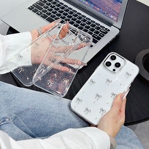 Ốp điện thoại iPhone 14 15 12 11 Pro Max kiểu dáng thời trang, chất liệu Epoxy hình con bướm bạc, chống rơi - Product Image 6