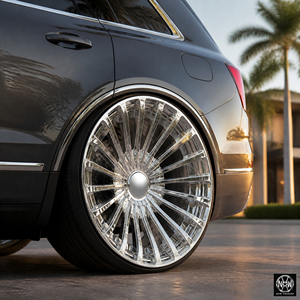 Nuevas Llantas de Aleación Forjadas y Pulimentadas para <span class=keywords><strong>Mercedes</strong></span> GLE GLS, Personalizadas OEM, Aprobadas por <span class=keywords><strong>DOT</strong></span>, Ligeras, 5x112 23x10 66.56mm ET40 - Product Image 2