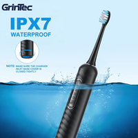 Brosse à dents électrique avec hydropulseur avec 4 modes hydropulseur portable pour voyage et maison