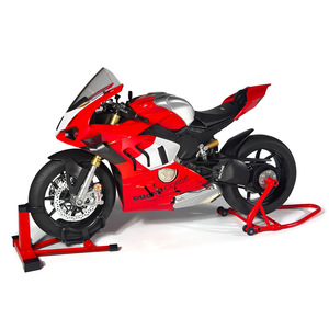 1:6 de gran tamaño <span class=keywords><strong>Ducati</strong></span> <span class=keywords><strong>V4r</strong></span> Spray modelo de motocicleta juguete de locomotora iniciable para niños hecho de plástico - Product Image 1