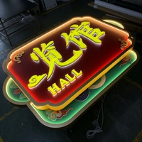 Panneau publicitaire LED personnalisé DakeSign de haute qualité, étanche, en métal, avec lettres en acrylique 3D pour logo de concessionnaire automobile