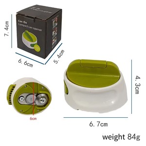 Hướng dẫn sử dụng thép không gỉ ABS nhựa thân thiện với môi có thể mở chai quay Jar mở đa chức năng công cụ nhà bếp dao - Product Image 3