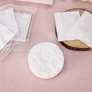 Tampons démaquillants pour le visage, tampons nettoyants pour la peau, <span class=keywords><strong>coton</strong></span> cosmétique rond jetable personnalisé, 100 pièces - Product Image 1