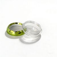 Emballage de produits de santé et de soins de la peau en poudre de médecine chinoise en capsule ronde verte à la mode 20g30g