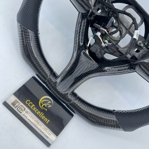 Volante de Cuero y Fibra de Carbono Personalizado de Excelente Calidad para <span class=keywords><strong>Maserati</strong></span> Levante Ghibli <span class=keywords><strong>Quattroporte</strong></span> <span class=keywords><strong>GTS</strong></span> M157 M156 2017-2024 en Stock - Product Image 4