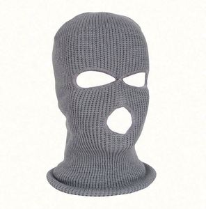 Cagoule d'hiver chaude pour homme, masque facial imprimé pour le ski et le cyclisme, bonnet en laine tricoté, logo personnalisé, coupe-vent - Product Image 6