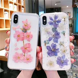 <span class=keywords><strong>Funda</strong></span> de teléfono epoxi con diseño de flor Real seca, cubierta completa, <span class=keywords><strong>colgante</strong></span> para <span class=keywords><strong>iPhone</strong></span> 12 - Product Image 1