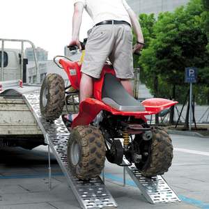 <span class=keywords><strong>Rampe</strong></span> <span class=keywords><strong>de</strong></span> chargement pliante en aluminium pour tondeuse à gazon, ATV, UTV, camion, remorque, 1500 lb - Product Image 3