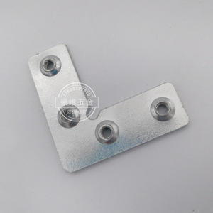 Support d'angle en aluminium Autonomie 6 – Connecteur robuste pour quincaillerie de porte et fenêtre, idéal pour la décoration intérieure - Product Image 2