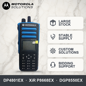 วิทยุสื่อสารแบบสองทางที่ปลอดภัยภายในตัวเอง รุ่น Dp4801ex Xir P8668ex Dgp8550ex Atex Ex Ib Iic T4 Dmr Portable2 ราคาประหยัด - Product Image 2