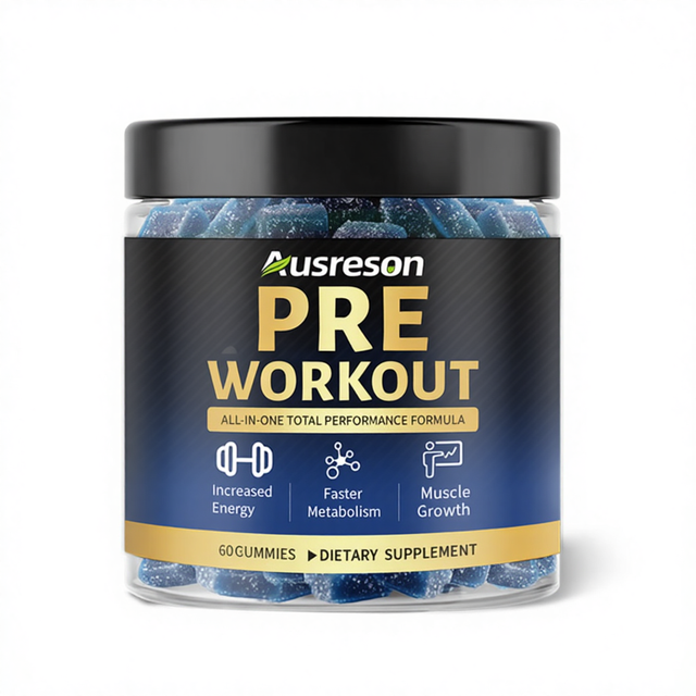 Private Label OEM Original Pre Workout Gummies Muscle Building boost Energy Supplement Beta Alanine Gummy Pre-workout Gummies