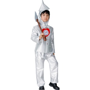 Disfraz de Hombre de Hojalata para Adulto, Plateado, para Actuaciones Escénicas, Unisex, Kit de Disfraz de Mago de Oz - Product Image 3