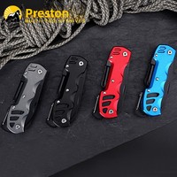 Couteau de poche multifonction pour le camping en plein air, acier inoxydable, outils combinés EDC, PL-100, vente en gros