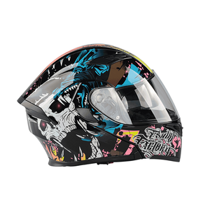 OFUN מותאם אישית מדבקות עיצוב עמיד דוט להרחיב צבעים אופנועים ABS קסדת - Product Image 4